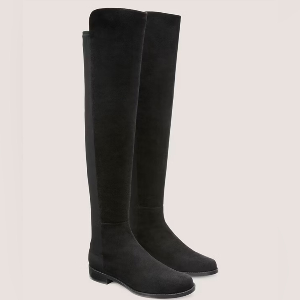 Stuart Weitzman 5050 Suede Over the Knee Boots